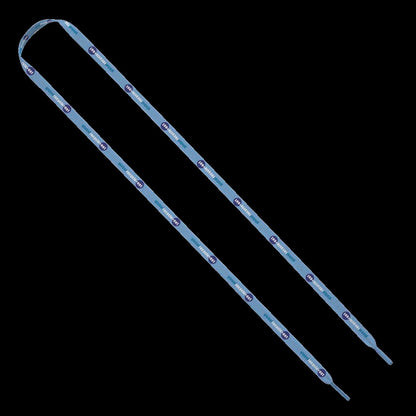 3/8" Recycled Waffle Weave Dye-Sublimated Shoelaces