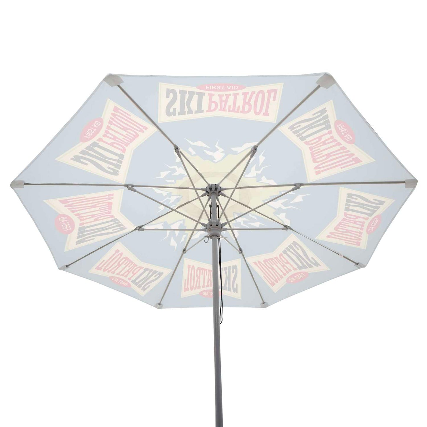 9' Deluxe Market Umbrella Single-Sided Dye Sub Kit