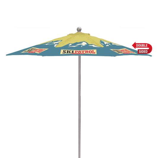 9' Deluxe Market Umbrella Double-Sided Dye Sub Kit
