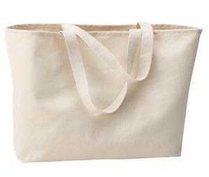 Black Port Authority - Ideal Twill Jumbo Tote. B300