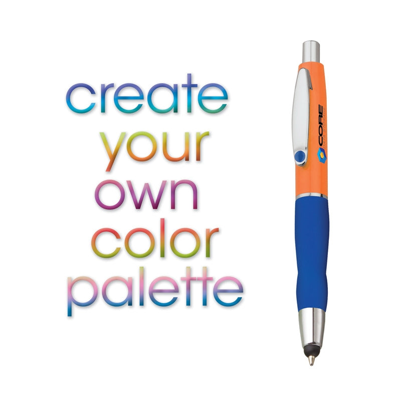 Multi-Colored Turner Ballpoint Pen / Stylus