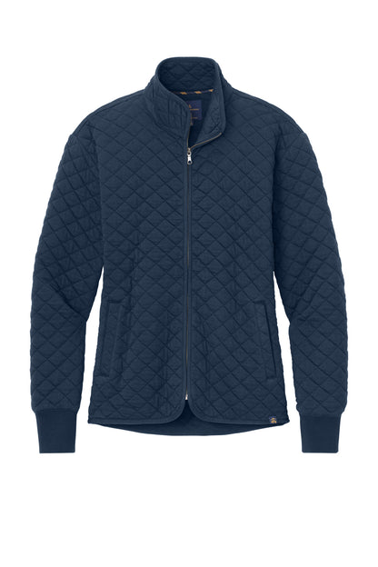 Brooks Brothers Women's Diamond Quilt Full-Zip BB18213
