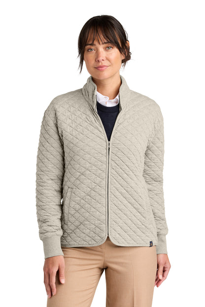 Brooks Brothers Women's Diamond Quilt Full-Zip BB18213