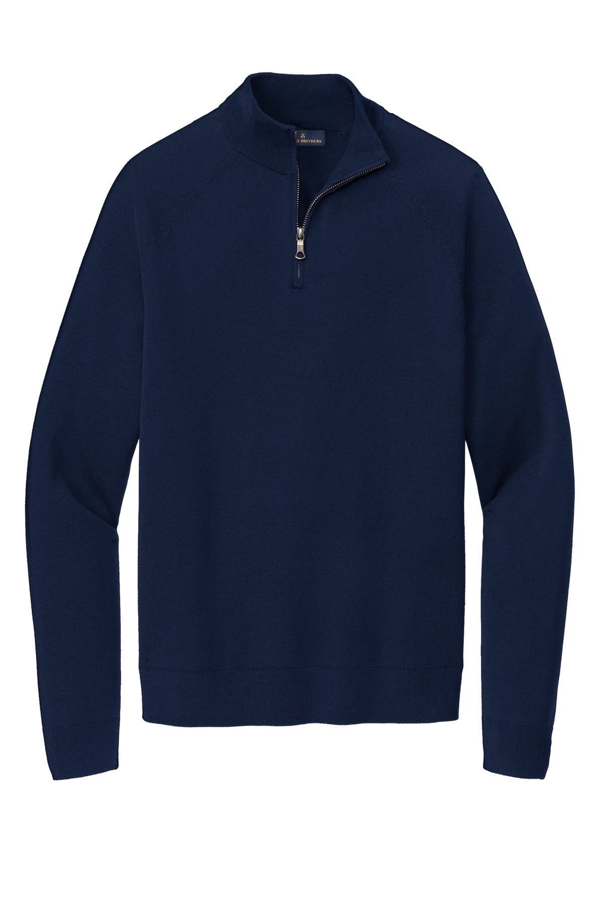 Brooks Brothers Cotton Stretch 1/4-Zip Sweater BB18402