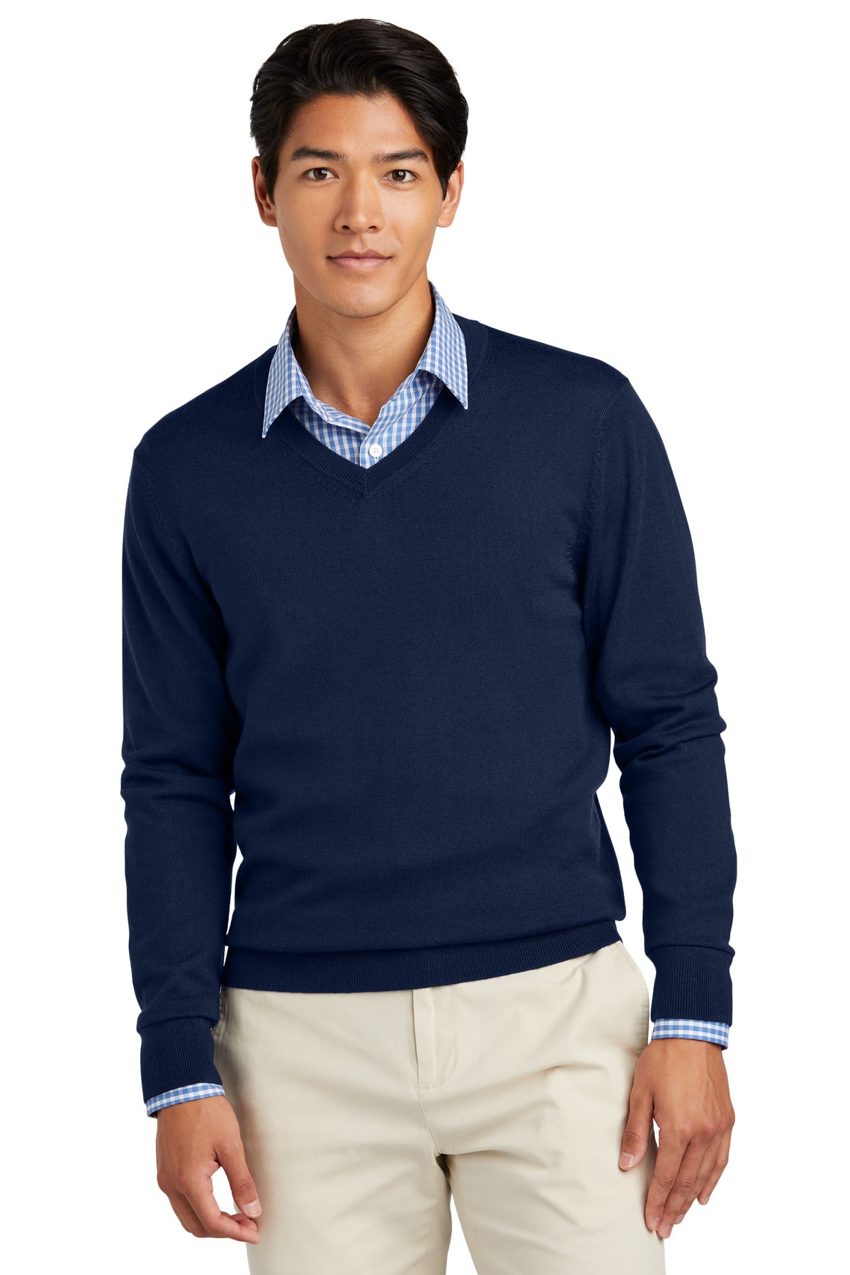 SanMar BB18410_navyblazer_model_front.jpg