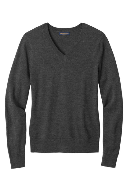 Brooks Brothers Women's Washable Merino V-Neck Sweater BB18411