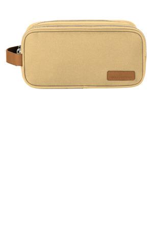 Black Brooks Brothers Wells Dopp Kit BB18870