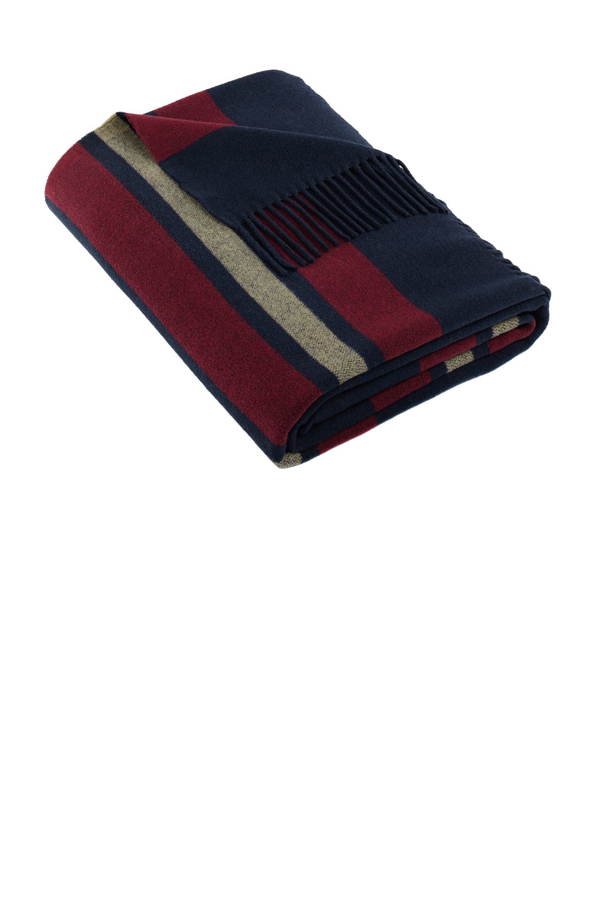 Front View of NBz/RuW/Cm Brooks Brothers Heritage Blanket BB19000