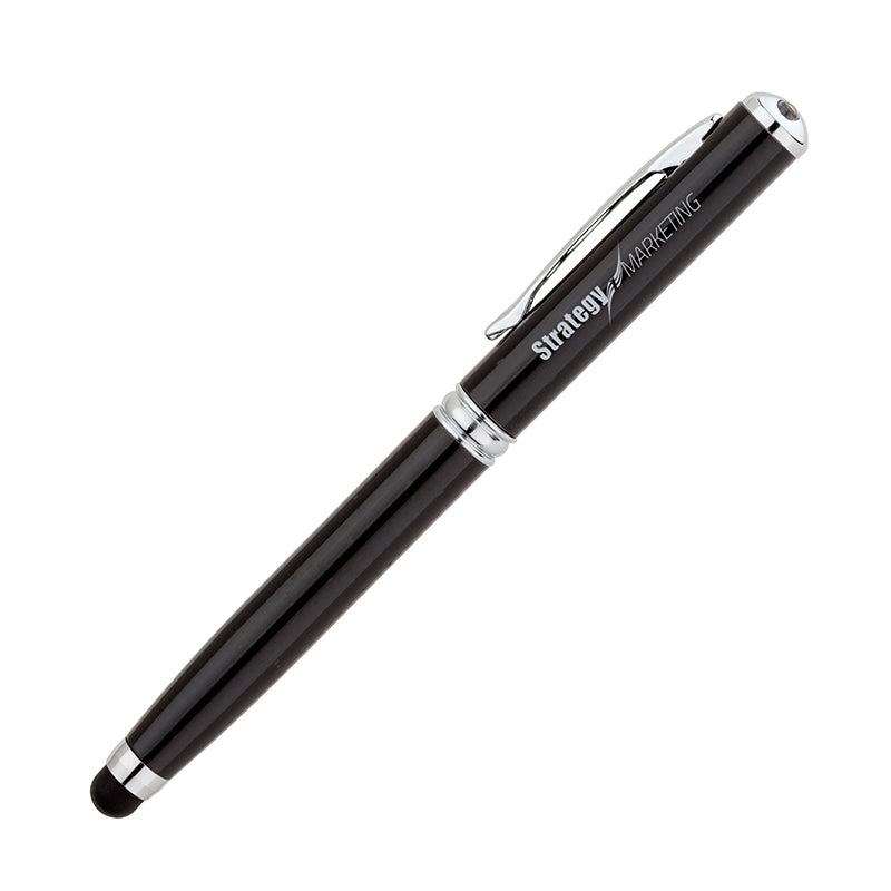 Black Frenzy 4-in-1 Ballpoint Pen