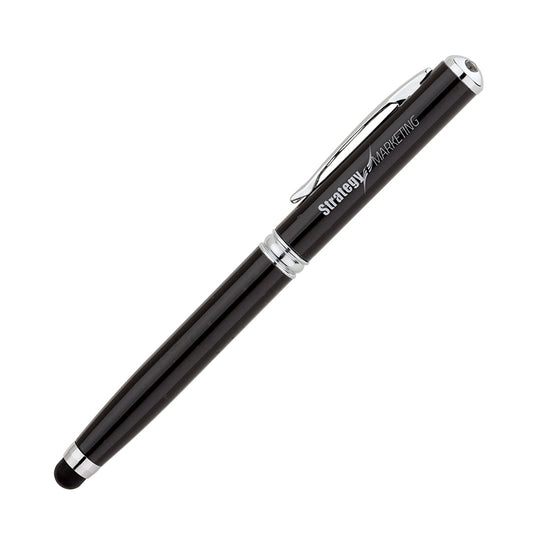 Black Frenzy 4-in-1 Ballpoint Pen