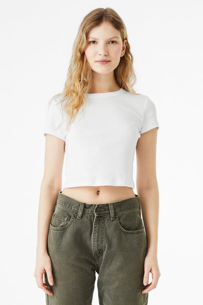 BELLA+CANVAS Women's Micro Rib Baby Tee BC1010