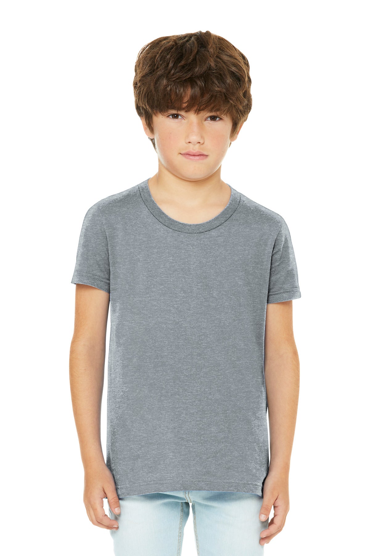 SanMar BC3001YCVC_athleticheather_model_front.jpg