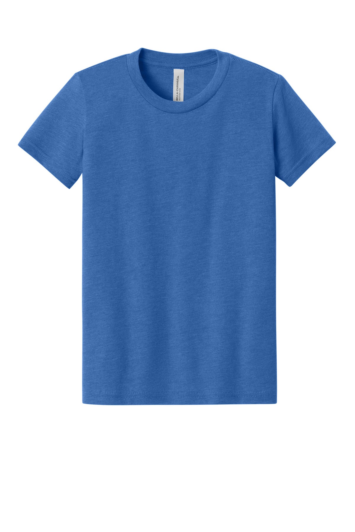 SanMar BC3001YCVC_heathertrueroyal_flat_front.jpg?v=1762276772