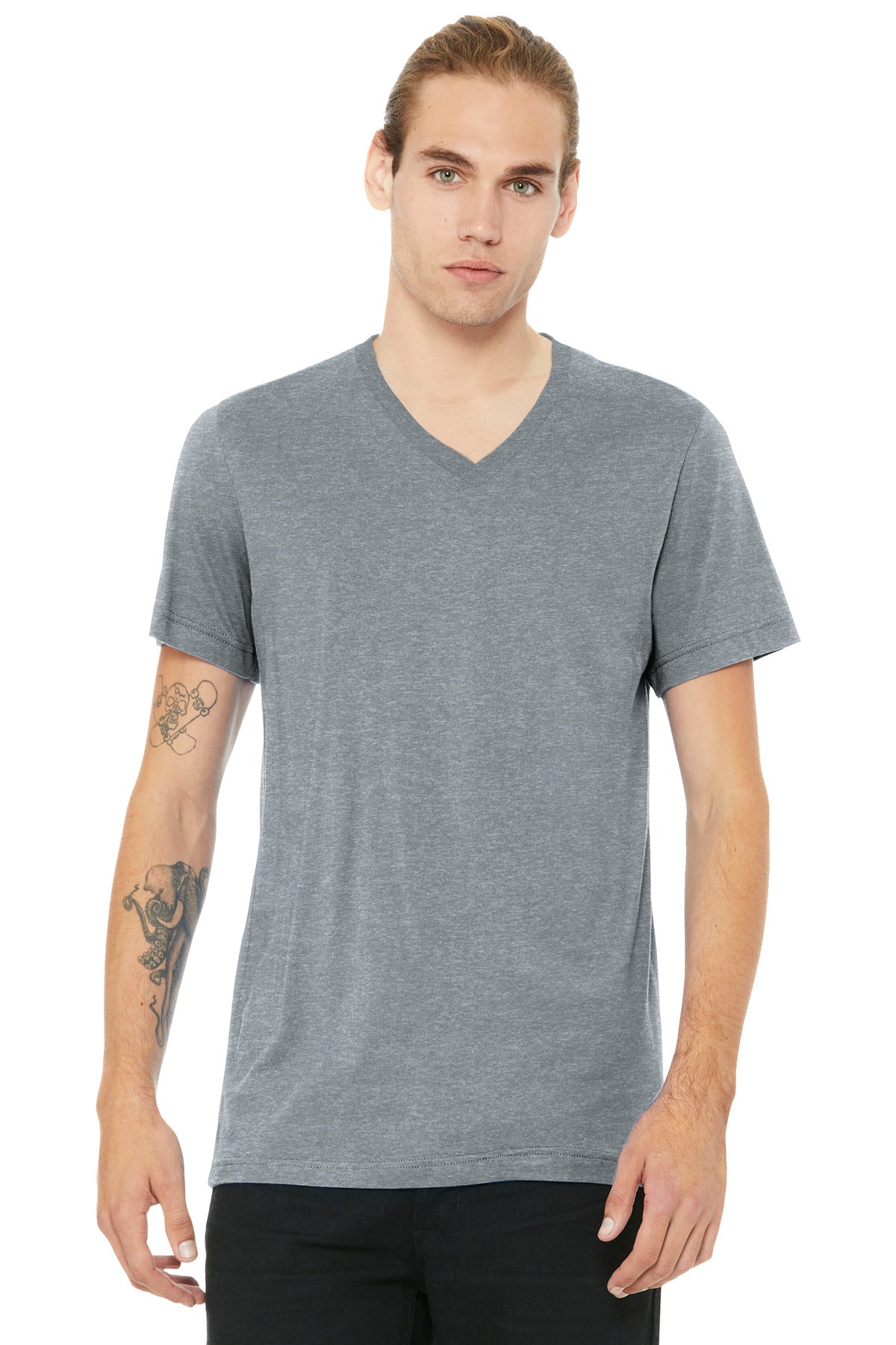 SanMar BC3005CVC_athleticheather_model_front.jpg