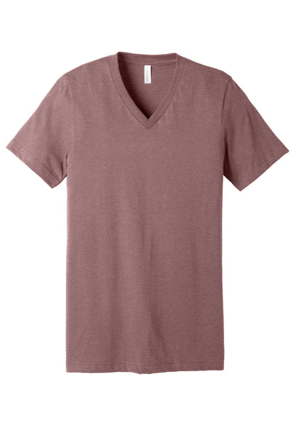 BELLA+CANVAS Unisex Heather CVC V-Neck Tee BC3005CVC