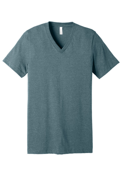 BELLA+CANVAS Unisex Heather CVC V-Neck Tee BC3005CVC
