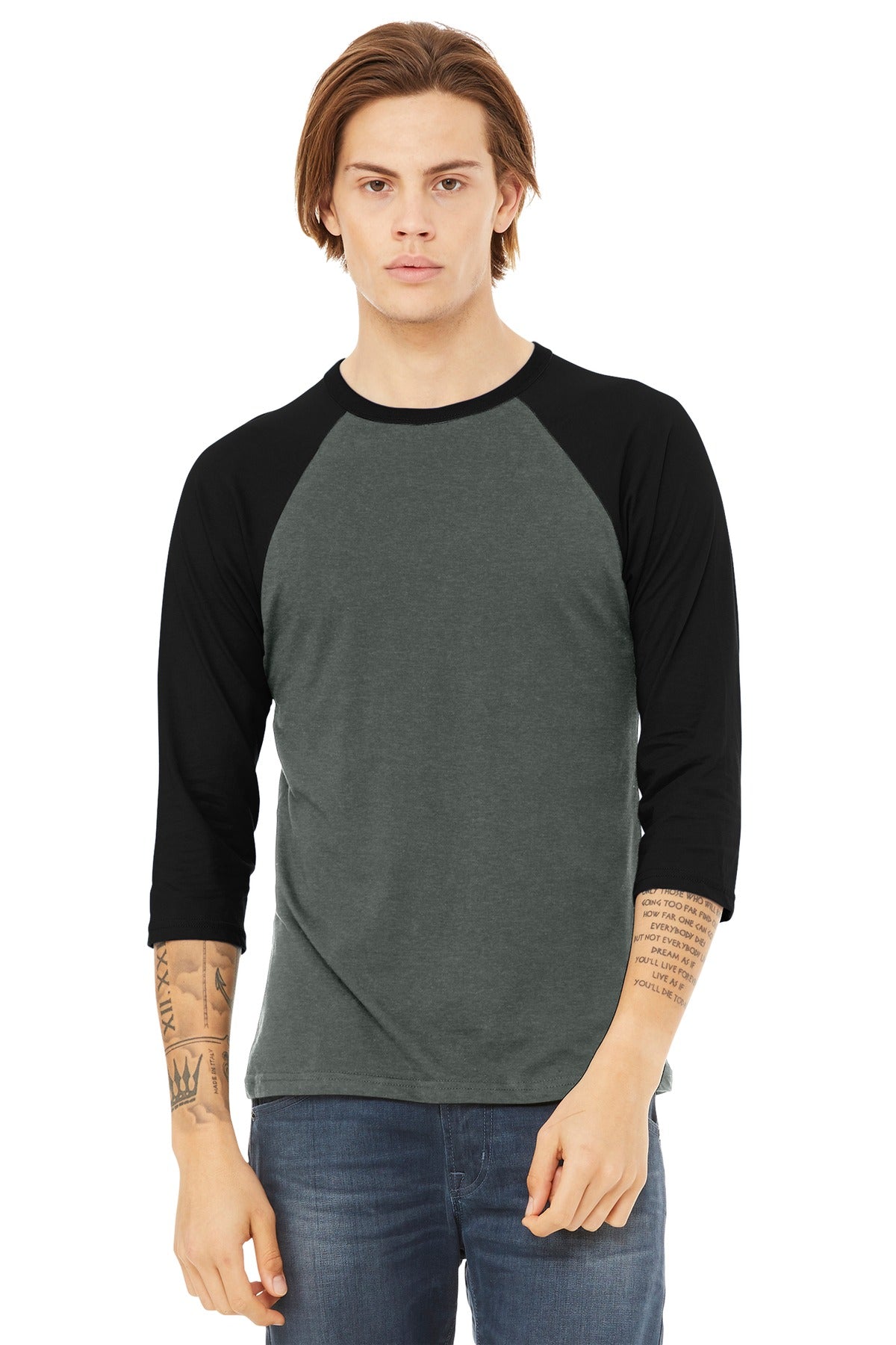 SanMar BC3200_deepheatherblack_model_front_072019.jpg