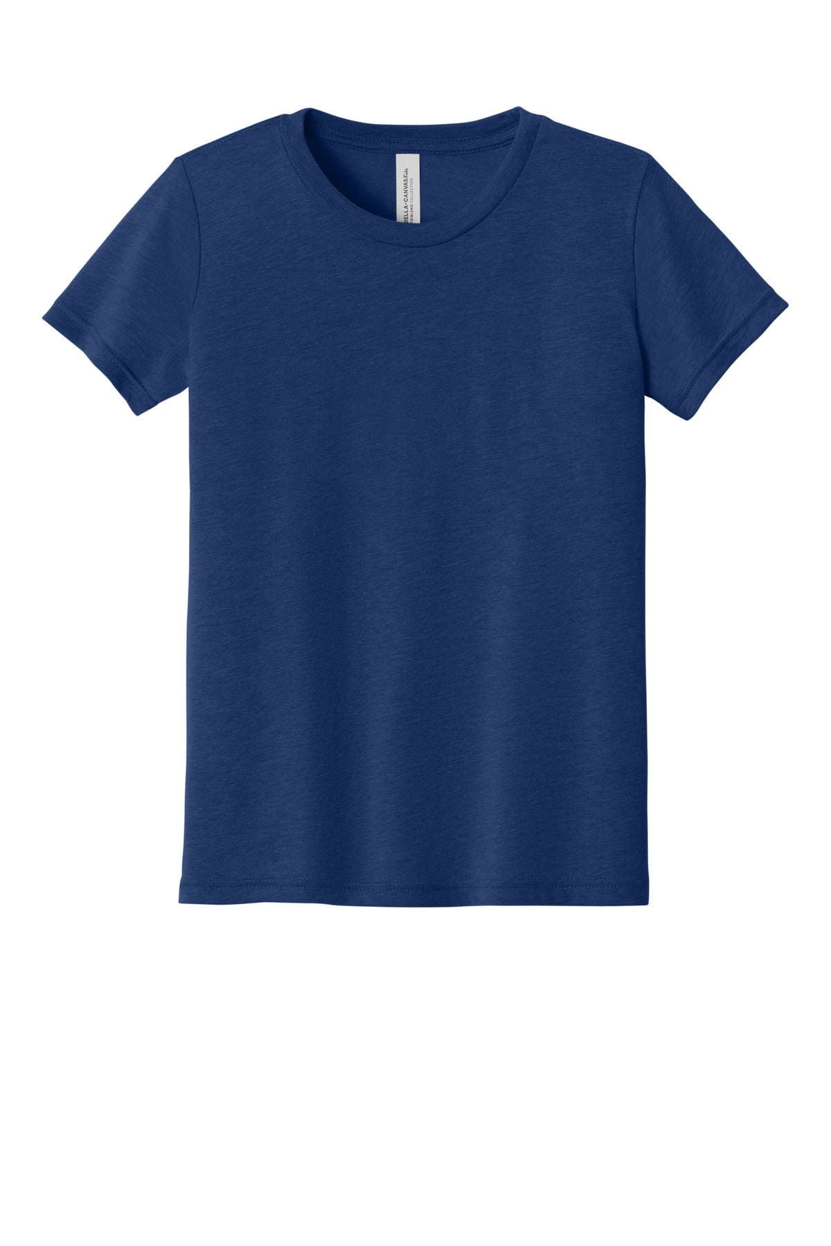 SanMar BC3413Y_navytriblend_flat_front.jpg?v=1762274203