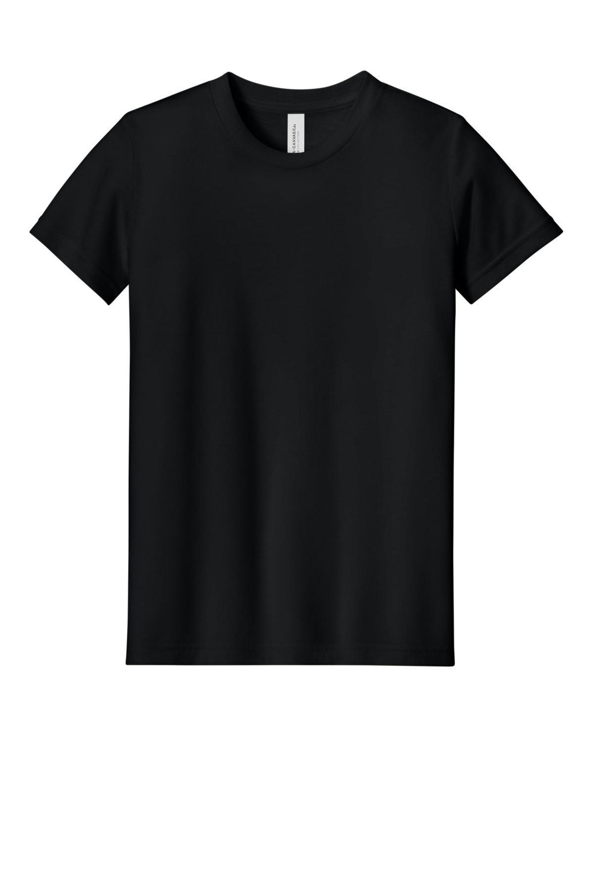 SanMar BC3413Y_solidblacktriblend_flat_front.jpg?v=1762274203