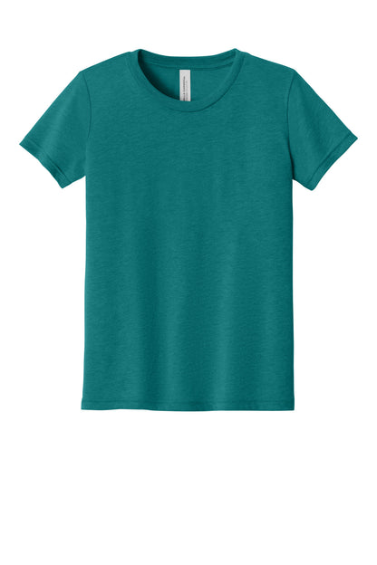SanMar BC3413Y_tealtriblend_flat_front.jpg