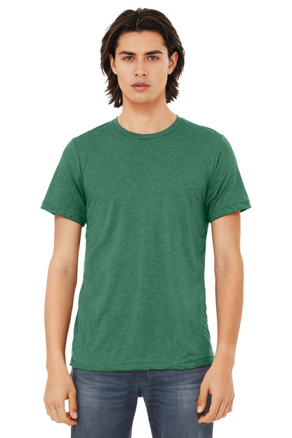 SanMar BC3413_grassgreentriblend_model_front.jpg