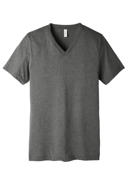 BELLA+CANVAS Unisex Triblend Short Sleeve V-Neck Te. BC3415