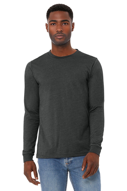 SanMar BC3501CVC_darkgreyheather_model_front.jpg
