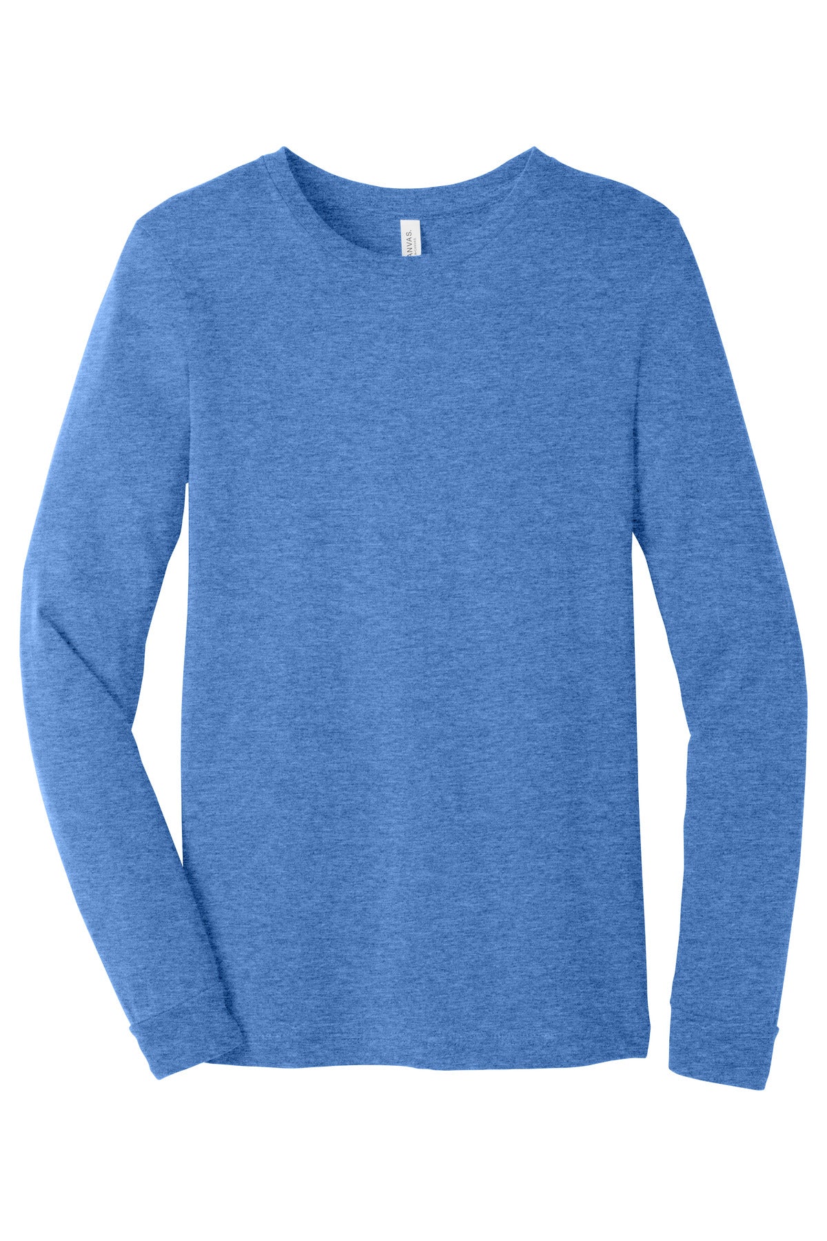 SanMar BC3501CVC_heathercolumbiablue_flat_front.jpg?v=1762270436