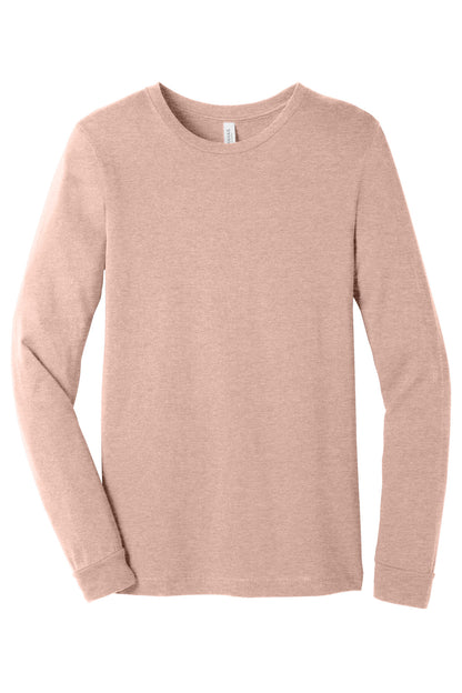 BELLA+CANVAS Unisex Heather CVC Long Sleeve Tee BC3501CVC