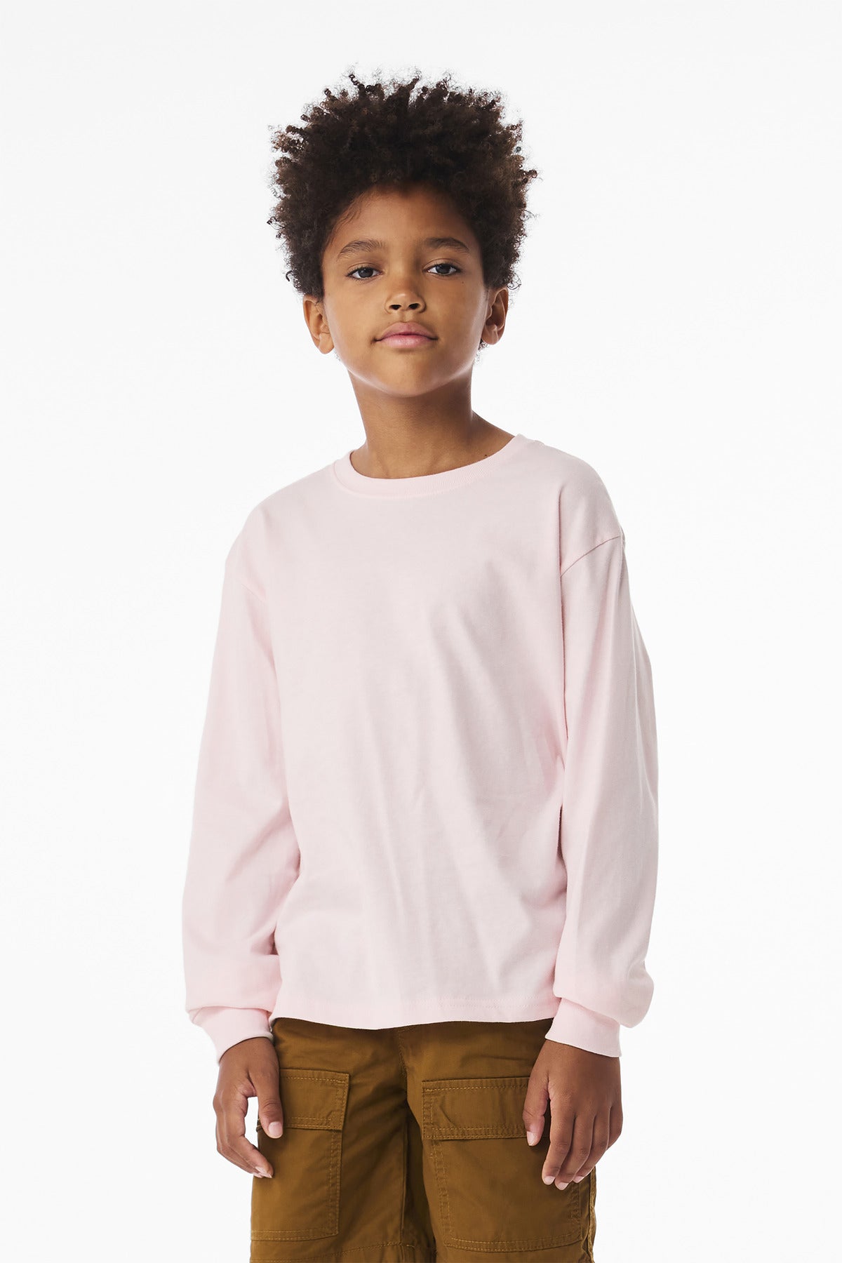 BELLA+CANVAS Youth 6-Ounce Heavyweight Long Sleeve Tee BC3511Y