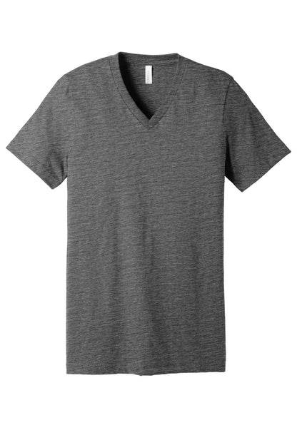 BELLA+CANVAS Unisex Textured Jersey V-Neck Tee BC3655