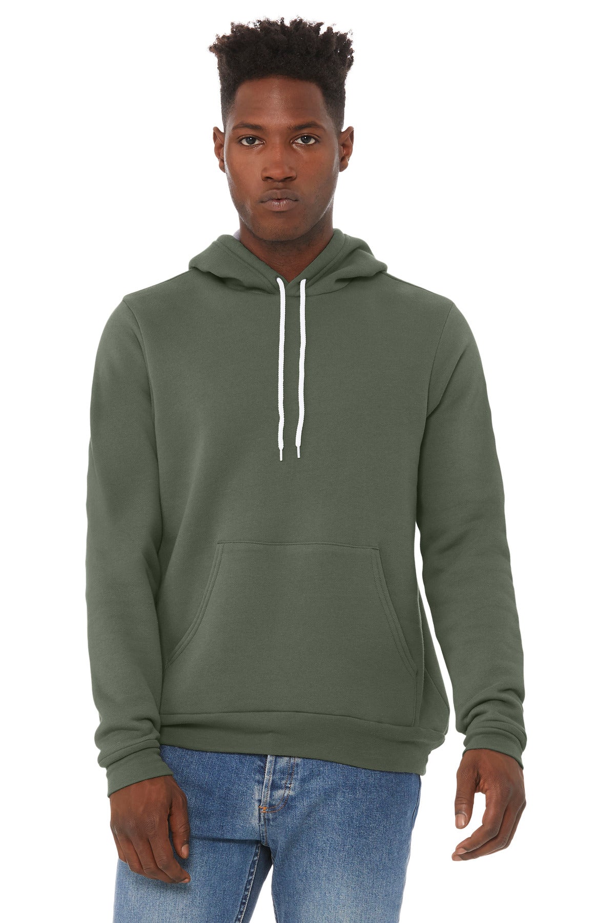 BELLA+CANVAS Unisex Sponge Fleece Pullover Hoodie. BC3719
