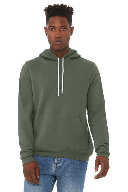 BELLA+CANVAS Unisex Sponge Fleece Pullover Hoodie. BC3719