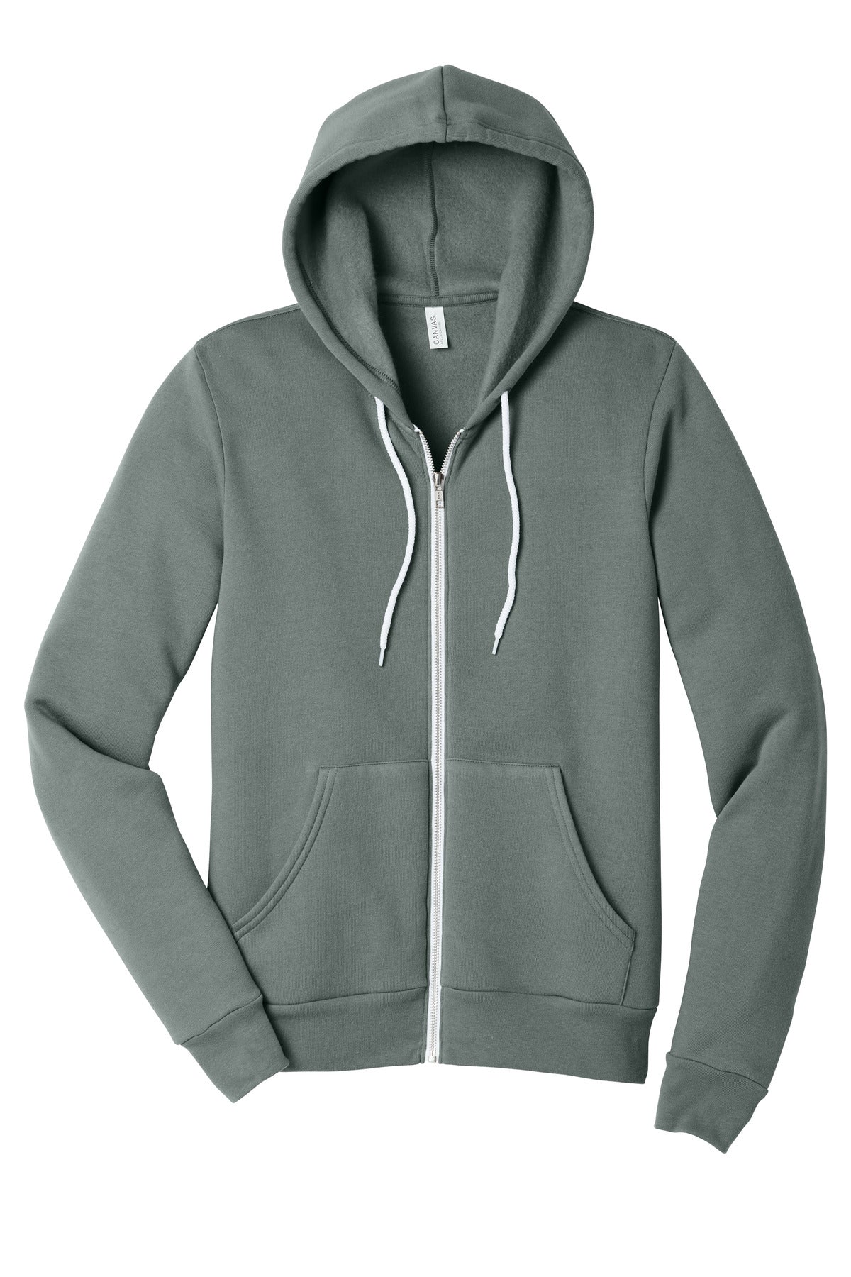 BELLA+CANVAS Unisex Sponge Fleece Full-Zip Hoodie. BC3739
