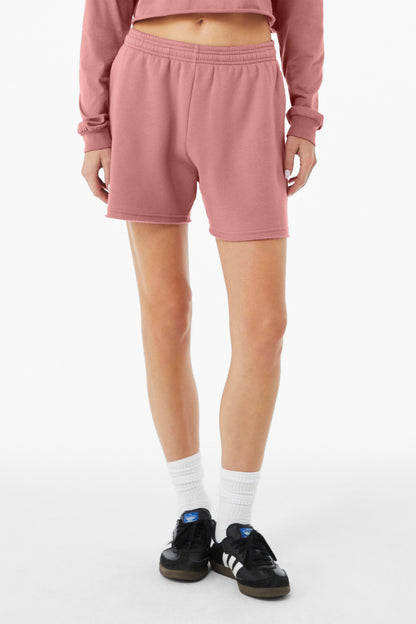 BELLA+CANVAS Women's Cutoff Sweatshort BC3787