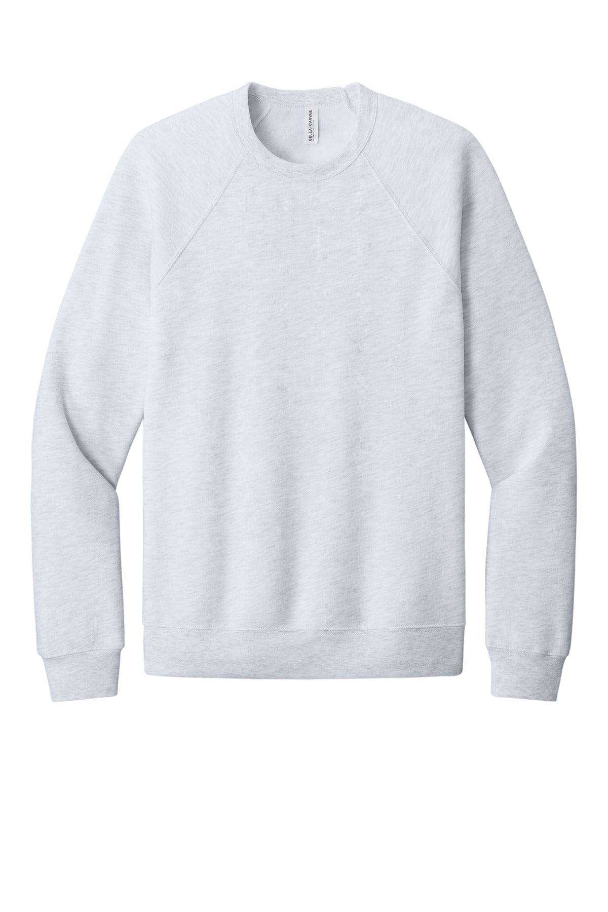 BELLA+CANVAS Unisex Sponge Fleece Raglan Sweatshirt. BC3901