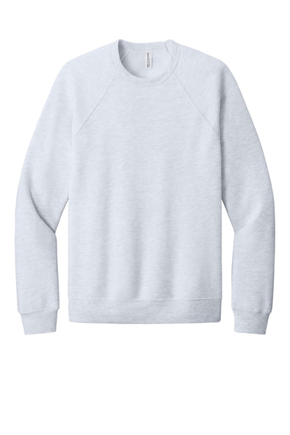 BELLA+CANVAS Unisex Sponge Fleece Raglan Sweatshirt. BC3901