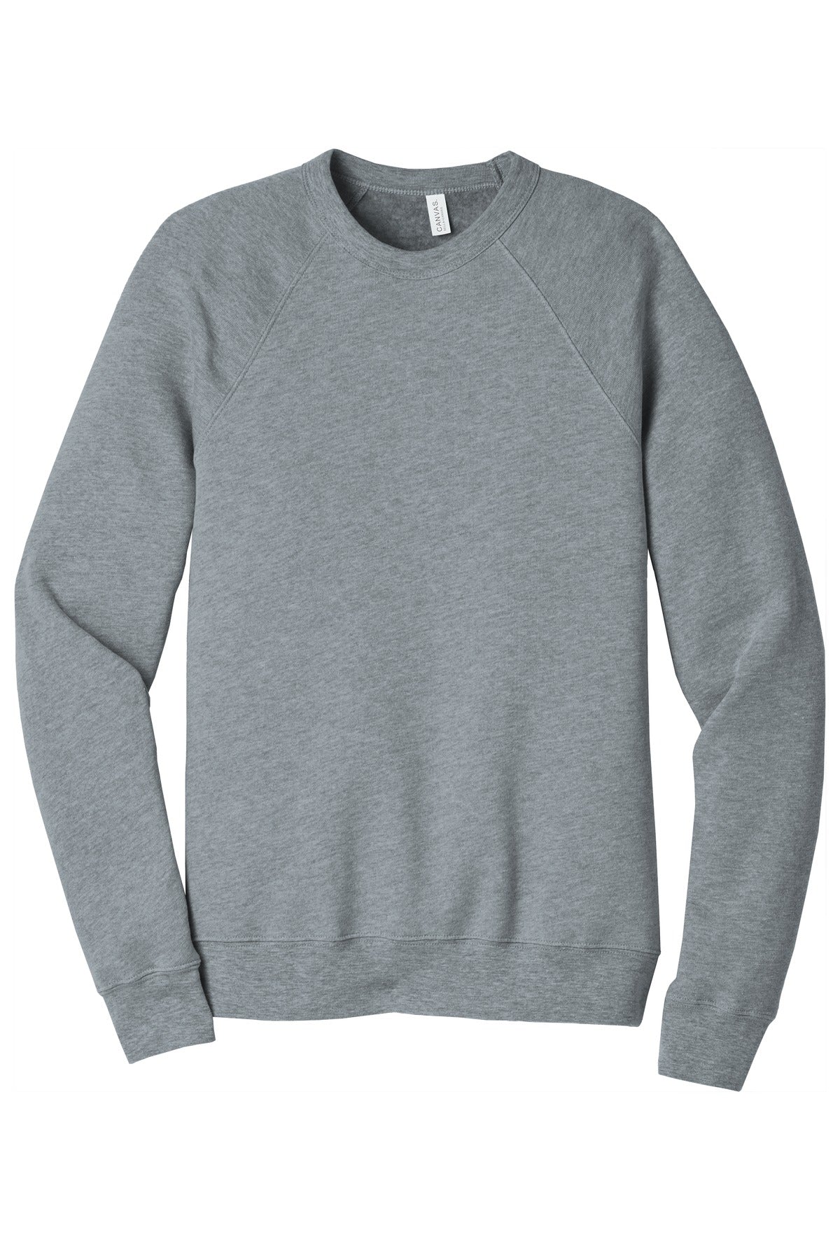 BELLA+CANVAS Unisex Sponge Fleece Raglan Sweatshirt. BC3901