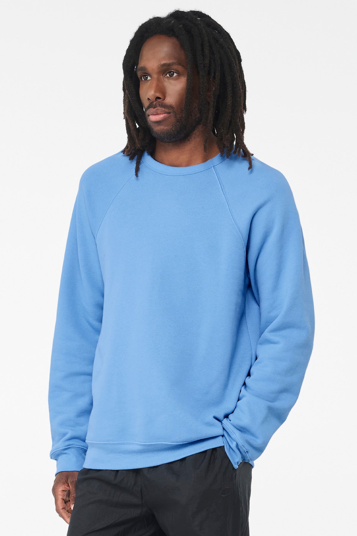 SanMar BC3901_carolinablue_model_front.jpg