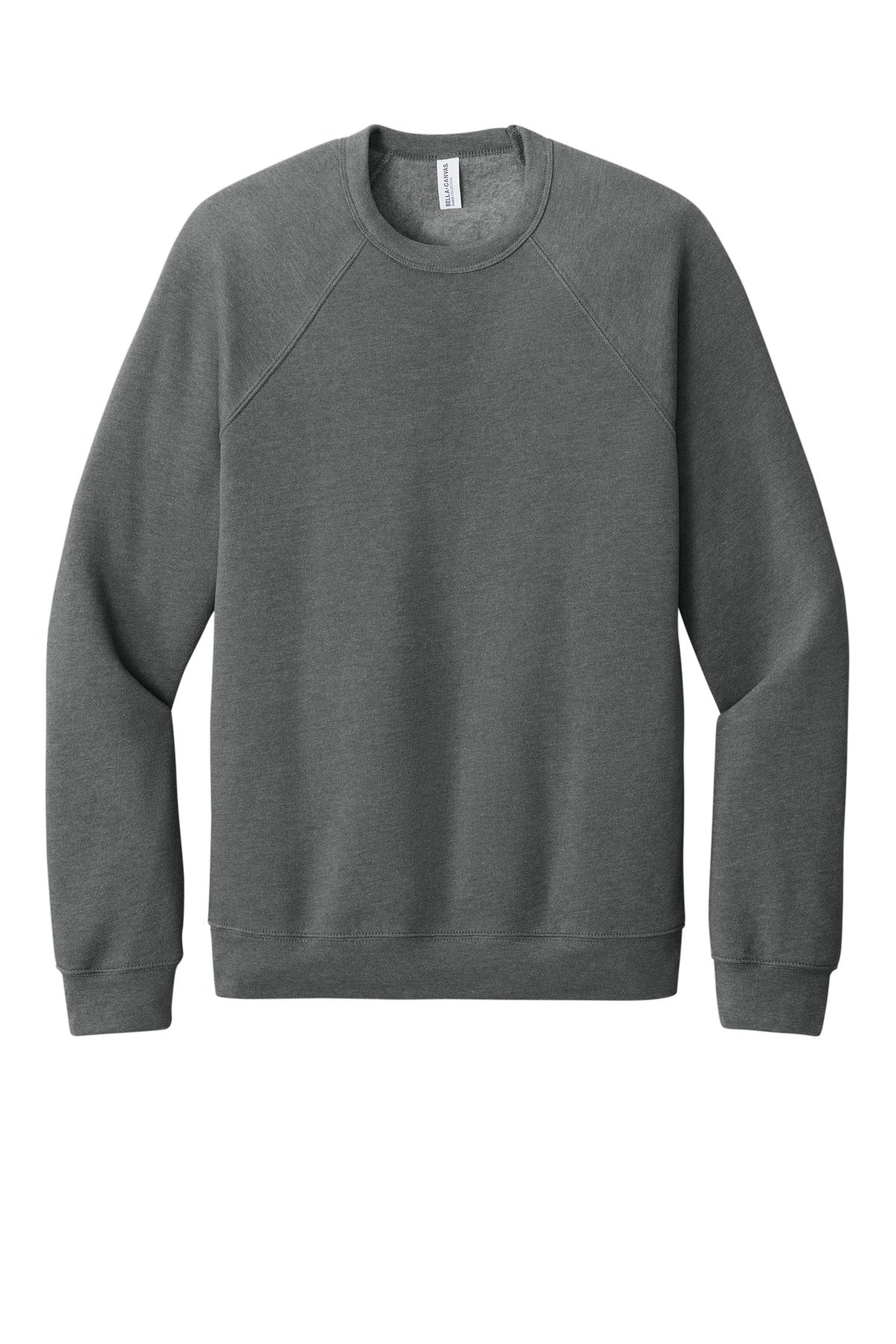 BELLA+CANVAS Unisex Sponge Fleece Raglan Sweatshirt. BC3901