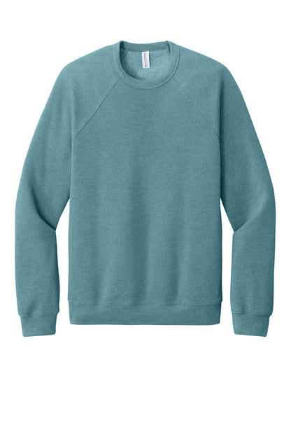 BELLA+CANVAS Unisex Sponge Fleece Raglan Sweatshirt. BC3901