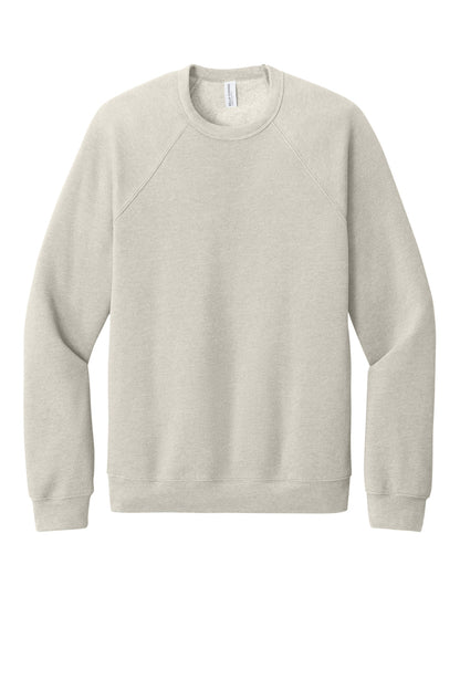 BELLA+CANVAS Unisex Sponge Fleece Raglan Sweatshirt. BC3901