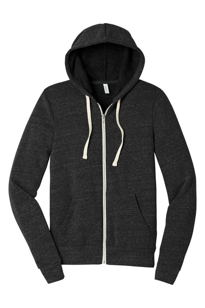 BELLA+CANVAS Unisex Triblend Sponge Fleece Full-Zip Hoodie. BC3909