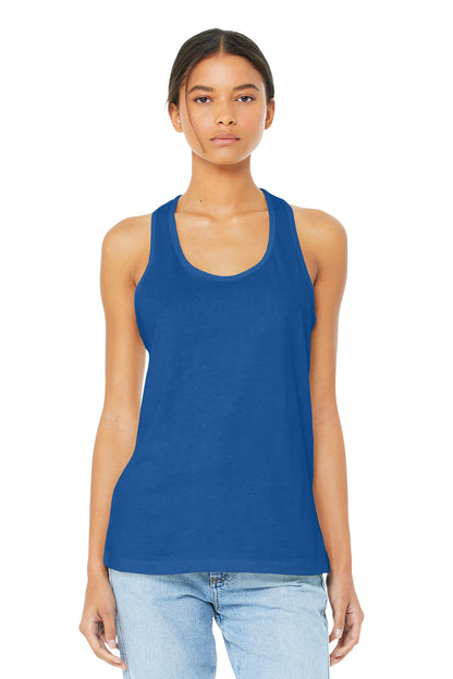 BELLA+CANVAS Women's Jersey Racerback Tank. BC6008