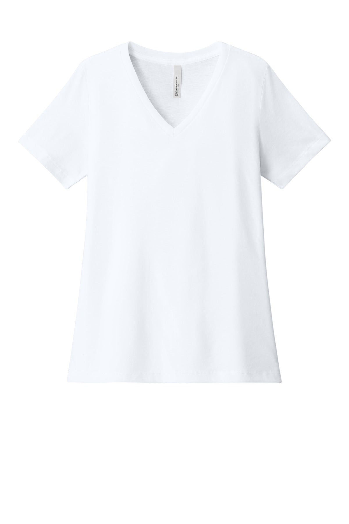 BELLA+CANVAS Women's Relaxed Heather CVC V-Neck Tee BC6405CVC