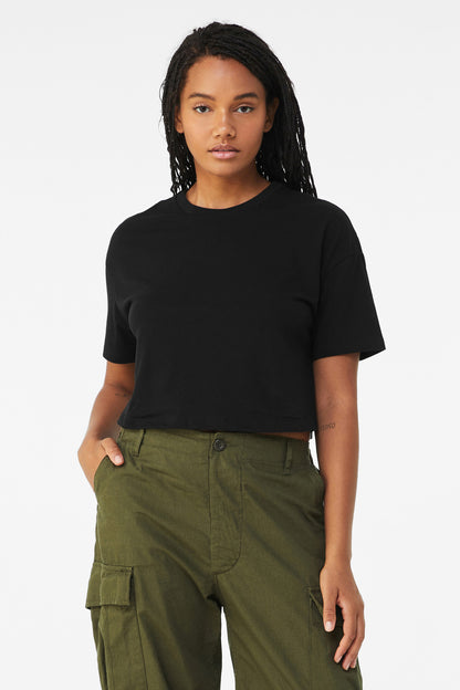 BELLA+CANVAS Women's Jersey Crop Tee BC6482