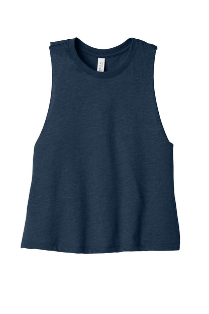 SanMar BC6682_heathernavy_flat_front.jpg?v=1762274629