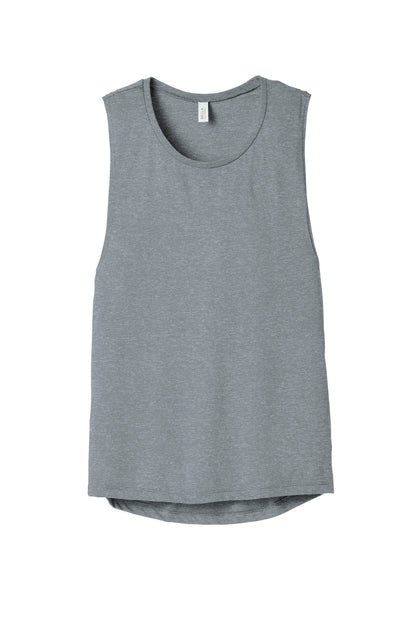 BELLA+CANVAS Women's Flowy Scoop Muscle Tank. BC8803