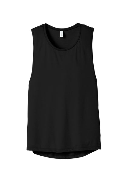 BELLA+CANVAS Women's Flowy Scoop Muscle Tank. BC8803
