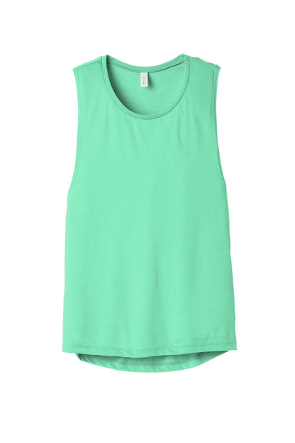 BELLA+CANVAS Women's Flowy Scoop Muscle Tank. BC8803
